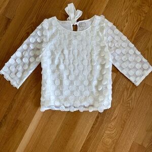 ANTHROPOLOGIE POSTMARK TOP -SZ 10